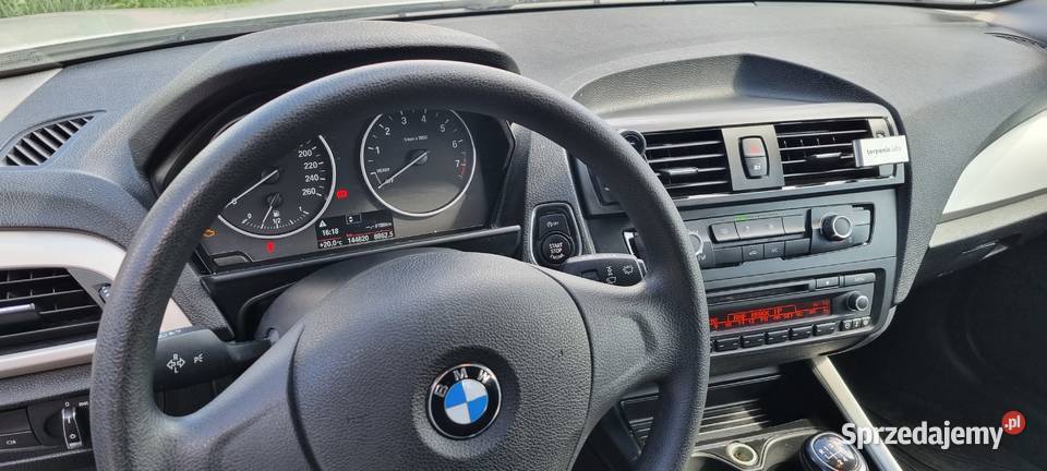 BMW 116i 2013 3drzwiowe Bezwypadkowe 136 RWD zachodniopomorskie Koszalin