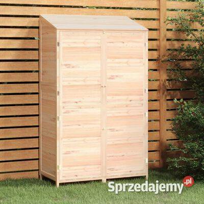 vidaXL Szopa ogrodowa 102x52x1745 lite drewno Warszawa