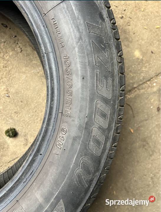 Opony 2 letnie firestone TZ300a 19565R15 15 stan Gryfice