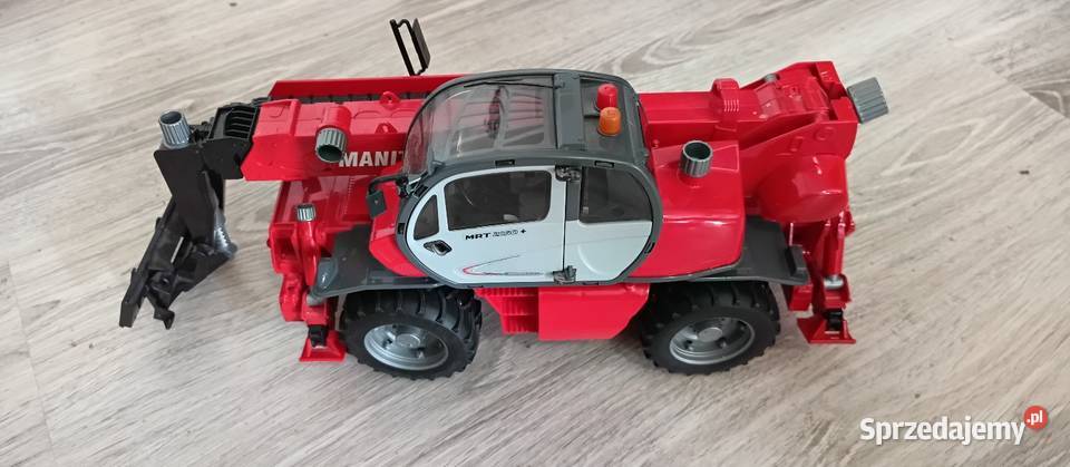 BRUDER 02129 Ładowacz teleskopowy Manitou MRT Chełm sprzedam