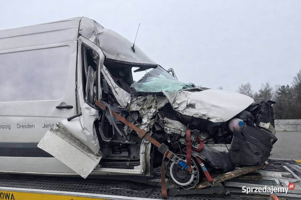 VW Crafter 20 TDI 163 uszkodzony 163KM Poznań