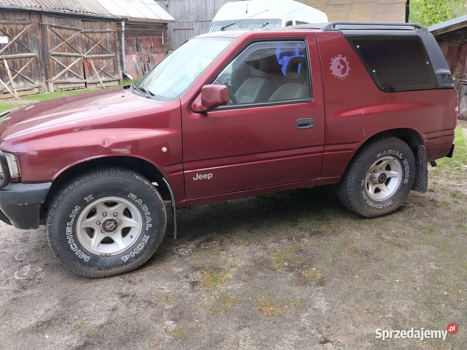 Opel Frontera a sport 20 LPG 4x4 hak reduktor Rok produkcji 1993 Frontera lubelskie Tuczna
