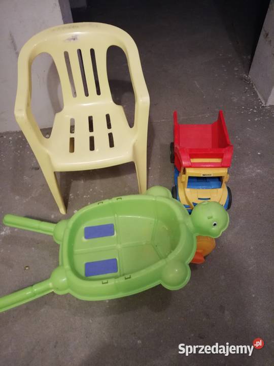 Zestaw zabawek plastikowych do domu piaskownicy