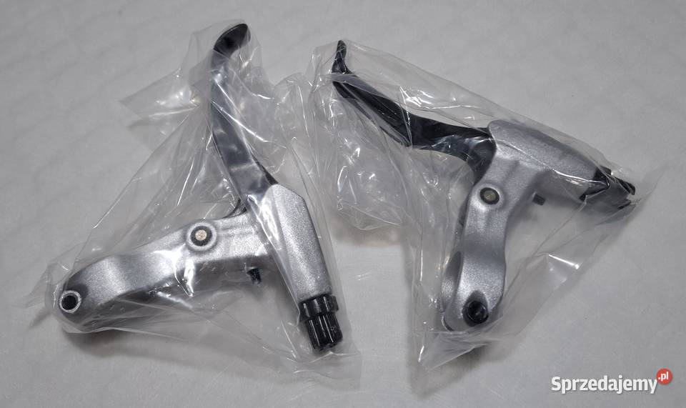Uchwyty hamulca rączki górski aluminium srebrne