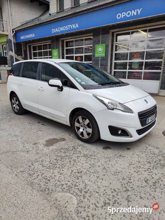 Peugeot 5008 Bezwypadkowy Gotowy do jazdy 115KM Zielonka sprzedam