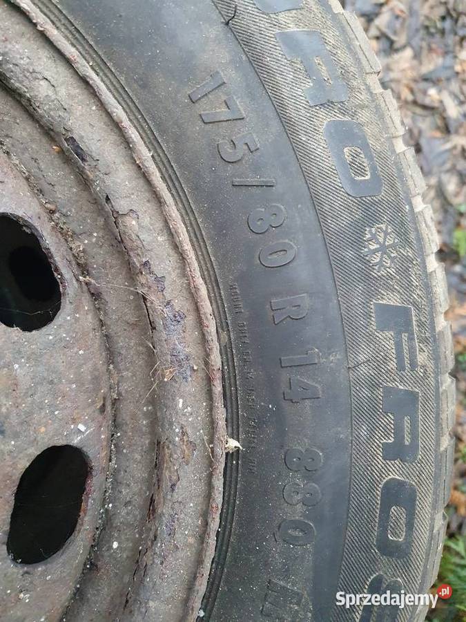 Koła zimowe 5x100 vw skoda seat R14 dolnośląskie Lwówek Śląski