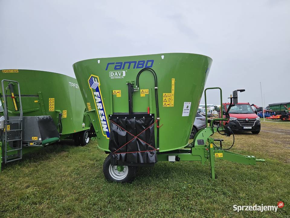 Paszowóz Faresin Rambo 1100 NOWY WYPRZEDAŻ Poznań sprzedam