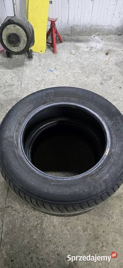 2x Opony zimowe Ceat 195 65 R15 Samochodowe Stary Sącz