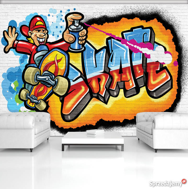 Tapeta fototapeta Piłka 3D gol graffiti Leszno