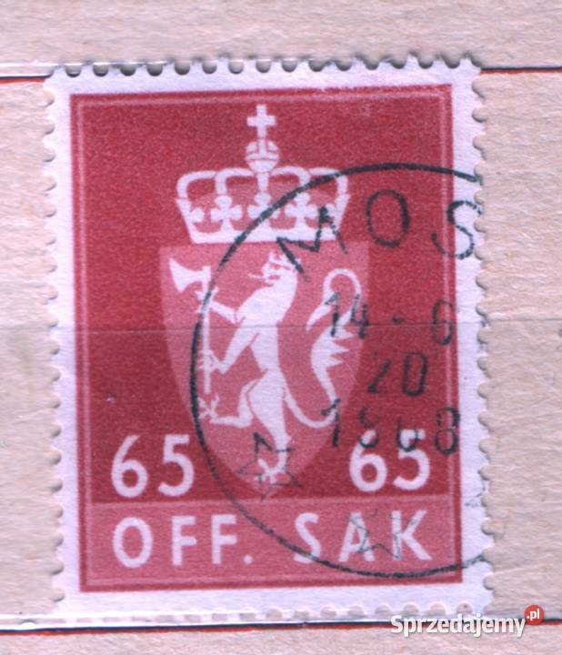 Zn Norwegia dopł Mi 90 kas 1962 Gliwice