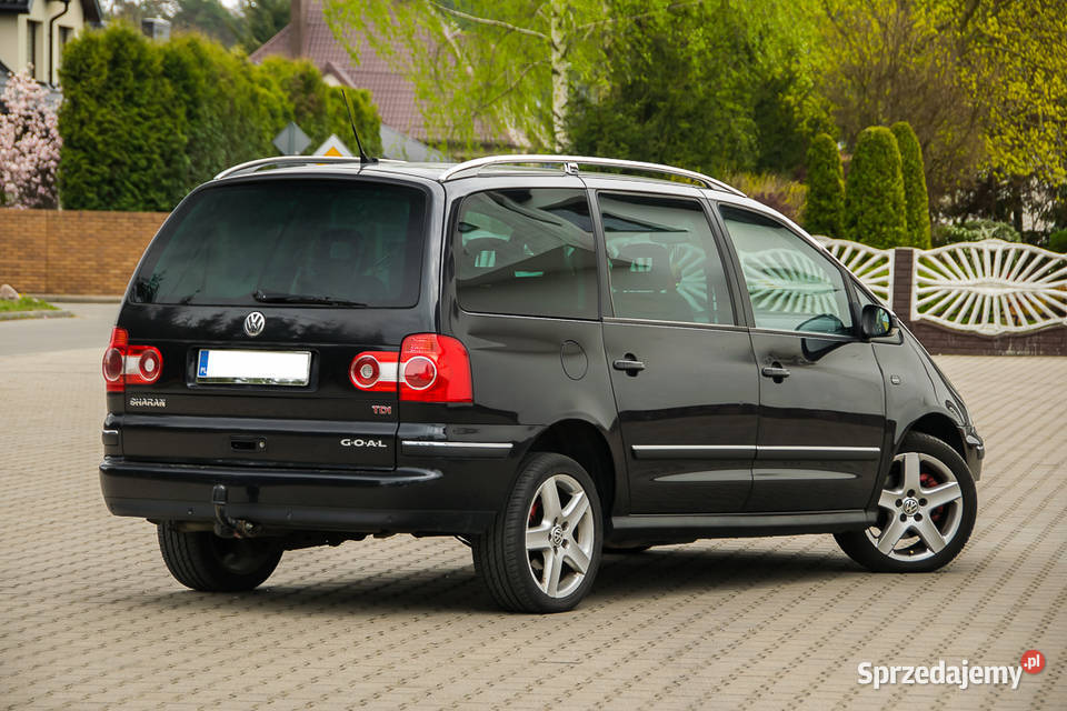 VW Sharan 19 TDI 130 Wersja GOAL XenonWebastoPDC garażowany mazowieckie Ostrów Mazowiecka