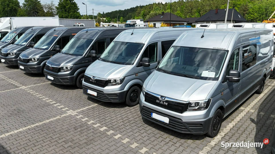 Volkswagen Crafter 3180 Automat 7OSÓB Brygadówka Widełki