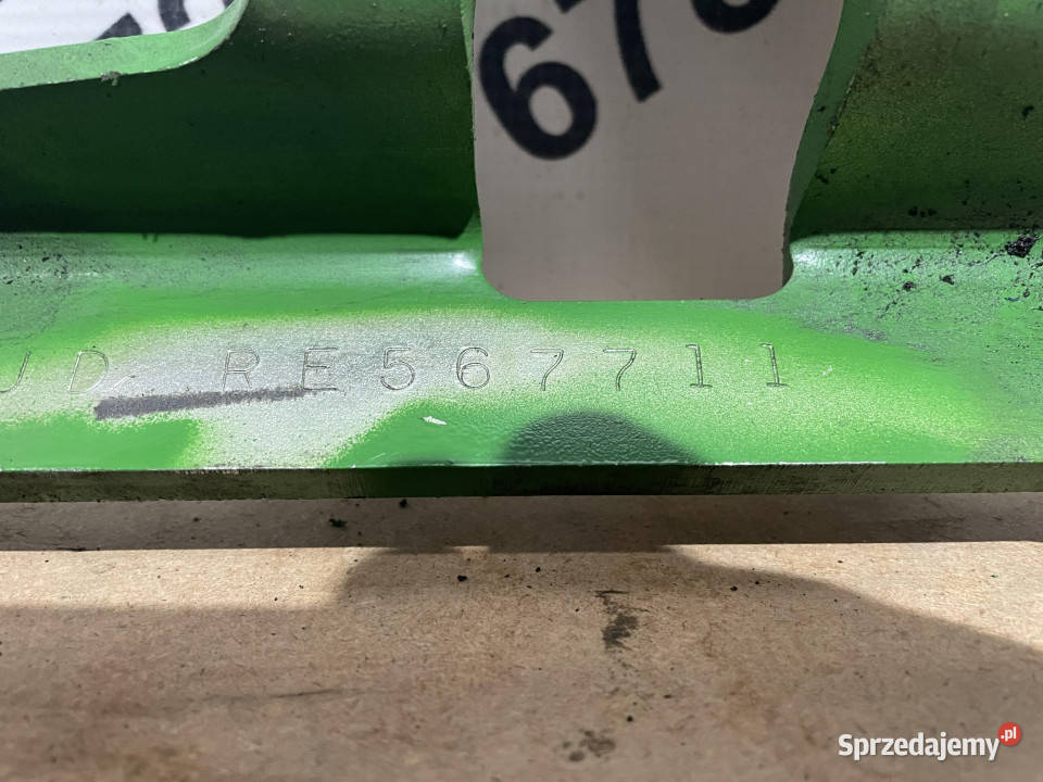 John Deere uchwyt filtra paliwa RE567711 wielkopolskie Jastrzębniki