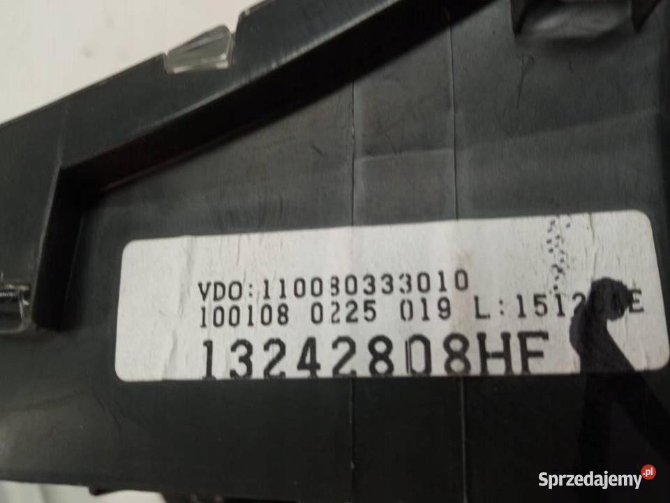 LICZNIK 13242808HF 110080333010 Opel Meriva I osobowe Wyposażenie wnętrza sprzedam
