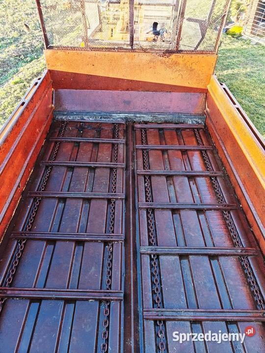 Rozrzutnik obornika wapna Ruski 4 tony nieuszkodzony opolskie