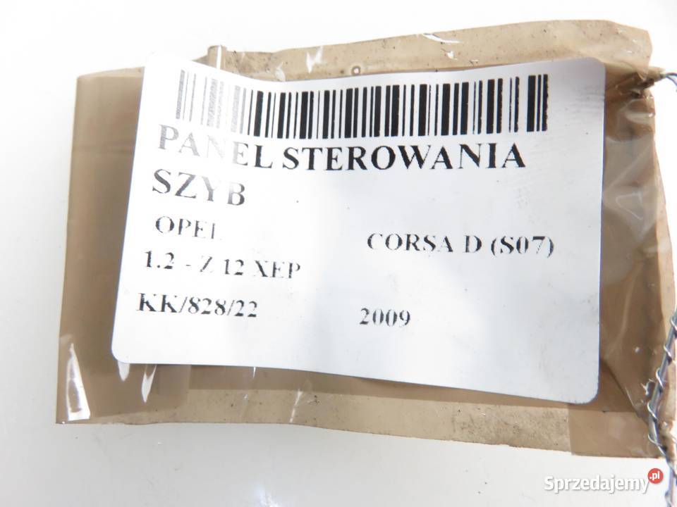PANEL SZYB OPEL CORSA D 13258521AA