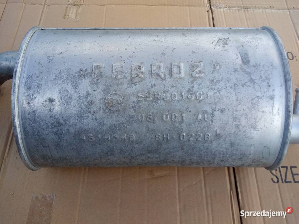 Tłumik Ford Fiesta MK3 podkarpackie Stalowa Wola