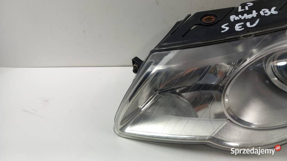 VW PASSAT B6 LAMPA PRZÓD LEWA EU SOCZEWKA osobowe Motoryzacja Zbierkowo