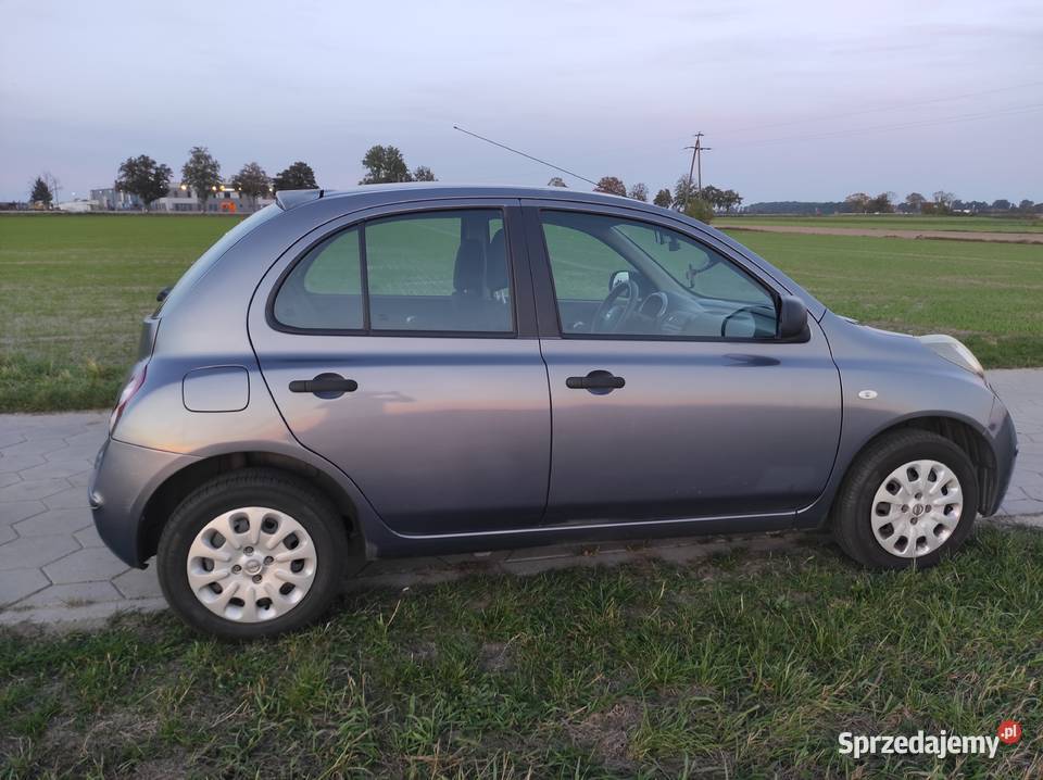 Nissan Micra 2010 r 12 Benzyna gniazdo AUX Leszno