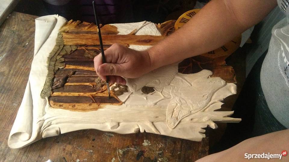 Deski pod trofea zegar Zamość