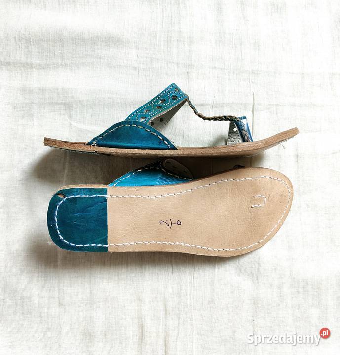 KOHTL Skórzane japonki kohalpuri 38 orientalne Szczecin