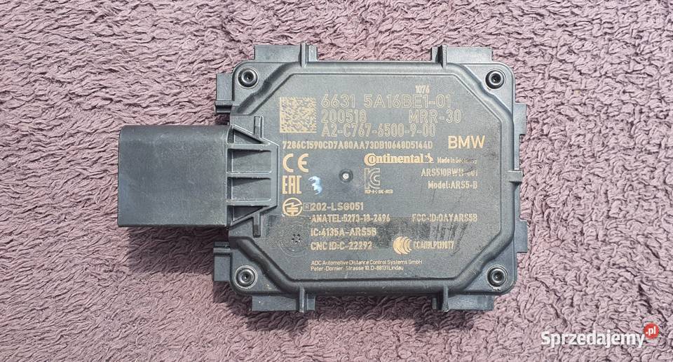 Radar Moduł MRR 5A16BE1 BMW G20 G21 F40 G05