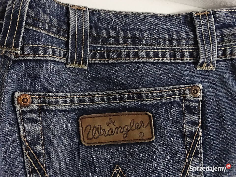 Męskie Jeansy Wrangler Klasyczny Krój Vintage lubelskie Biłgoraj sprzedam