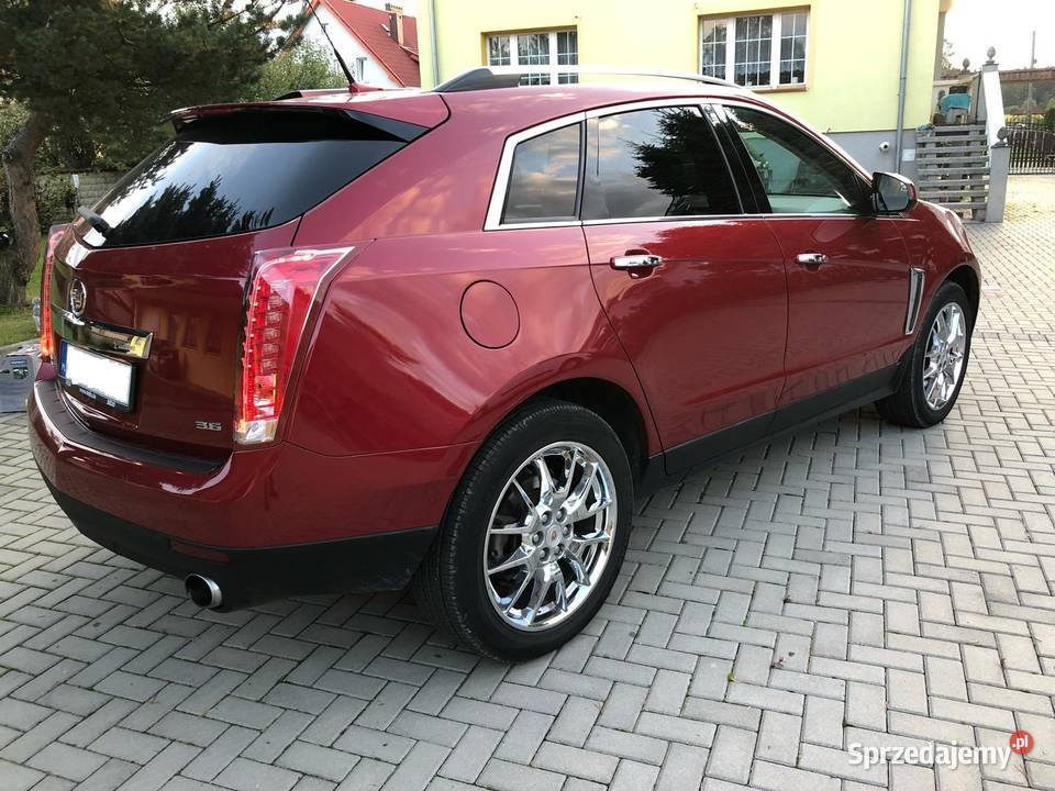 Cadillac SRX II SUV 2012 r dolnośląskie Kamienna Góra
