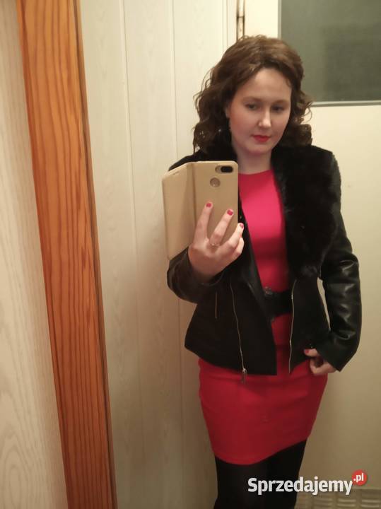 Kurtka z eko skóry M 92 biust super stan Sokołów Podlaski