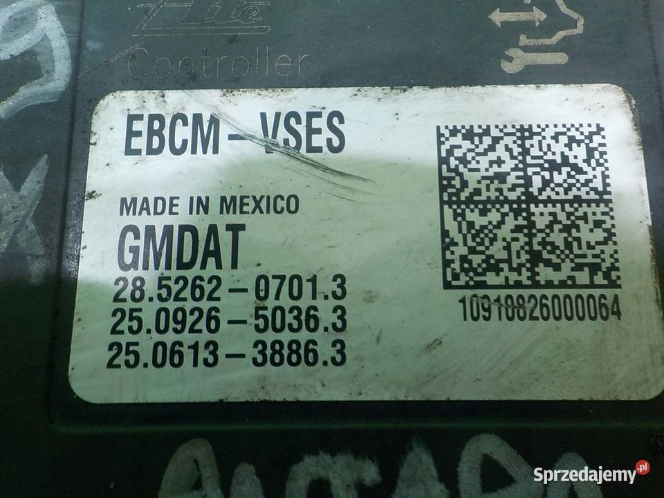 OPEL ANTARA 20 CDTI 09r 5D pompa ABS 25943362