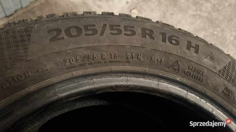 205 55 r16 Opony zimowe Continental ts860 4
