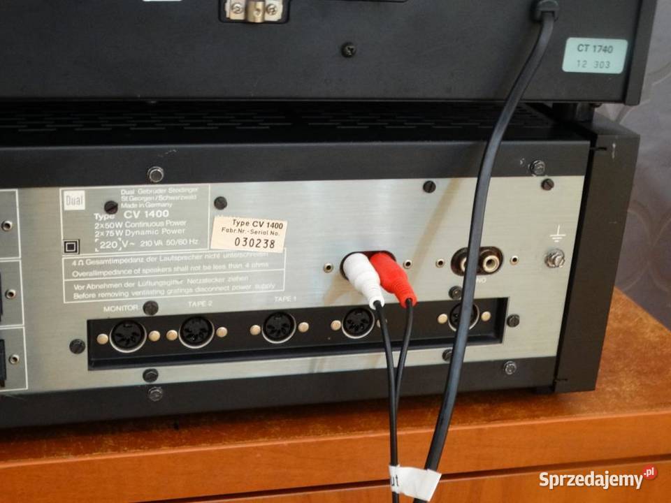 Wzmacniacz z radiem Dual Vintage WYSYŁKA Wzmacniacze i pokrewne