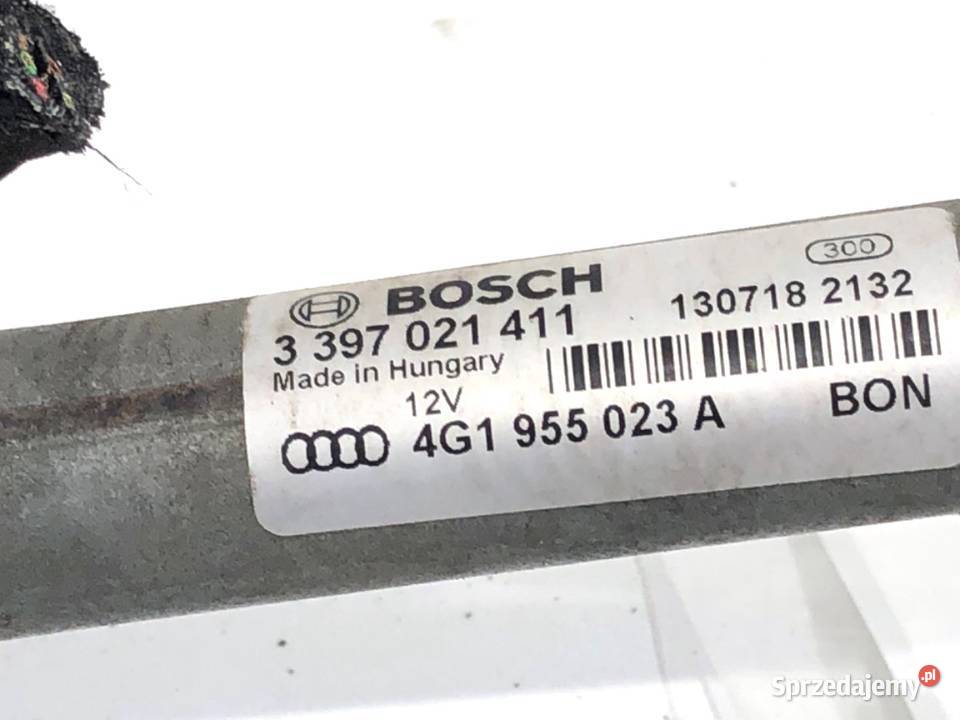 MECHANIZM WYCIERACZEK PRZÓD AUDI A6 C7