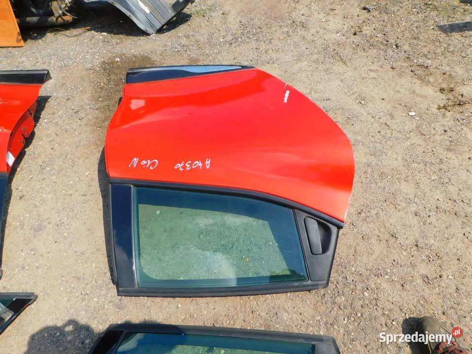 clio IV drzwi A40370 WYSYŁKA osobowe śląskie Żory sprzedam