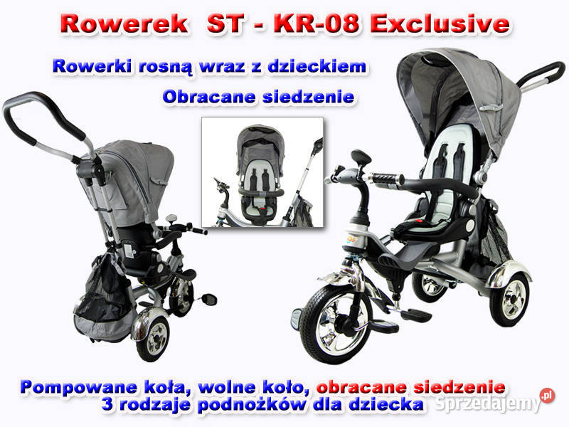 ROWEREK TRÓJKOŁOWY EXCLUSIVE POMPOWANE KOŁAWOLNE Toruń