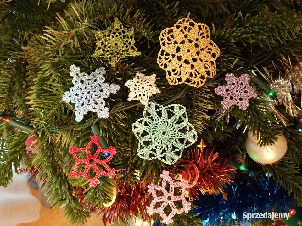 Błyszczące gwiazdeczki gwiazdki na choinkę lubelskie Lublin