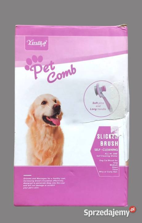 Szczotka do sierści psa kota samoczyszcząca Chrzanów sprzedam