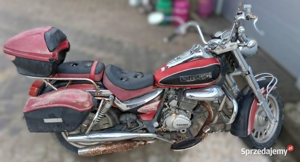 MOTOCYKL XGJAO HGJ2008 NA CZĘŚCI Brzeźno