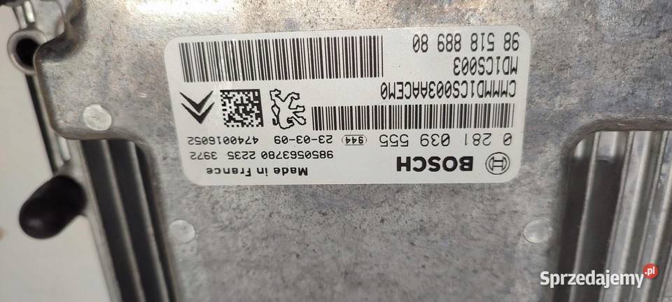 OPEL VIVARO C ZESTAW STARTOWY 9851888980 Komputery