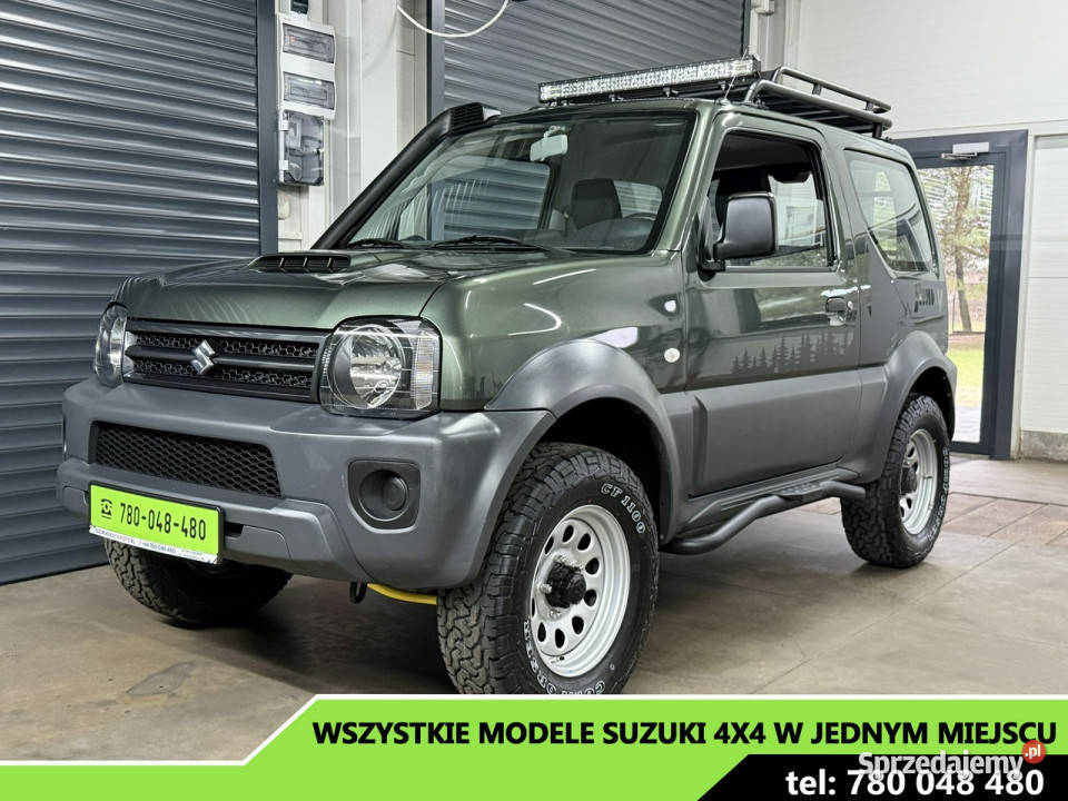 Suzuki Jimny 120tyśkm 2015r leśnika myśliwego relingi dachowe małopolskie Chechło