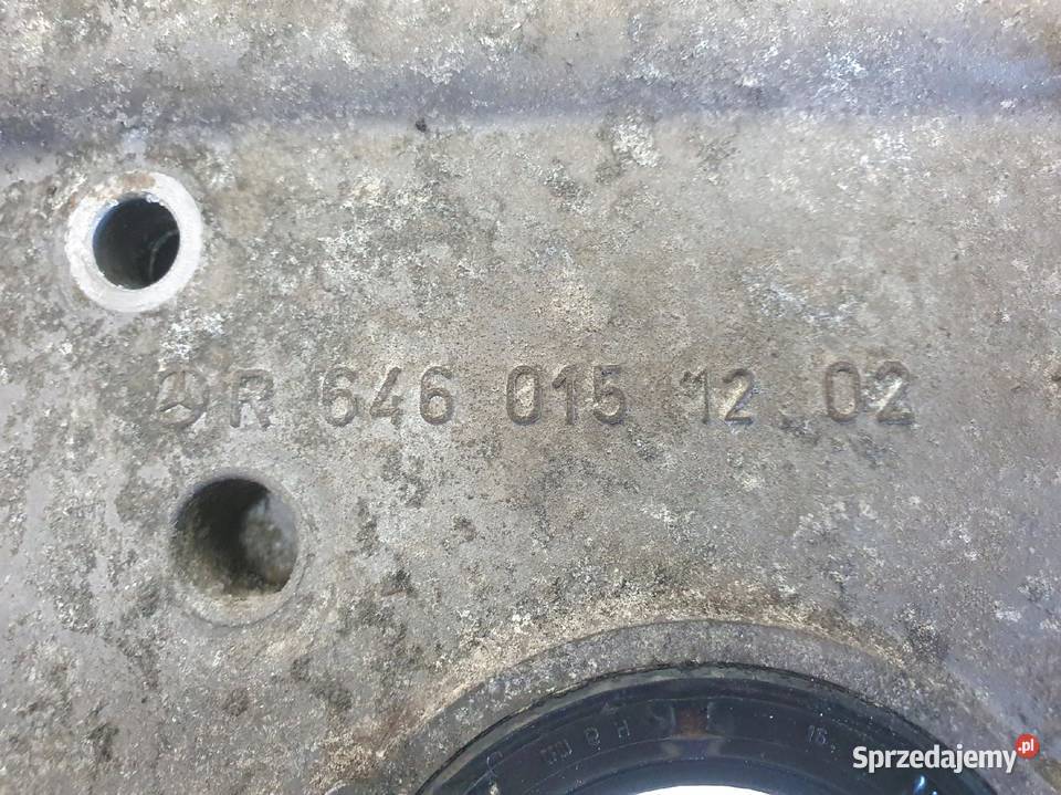 Mercedes Sprinter 906 22 CDI POKRYWA ROZRZĄDU Rozrząd lubelskie Chełm
