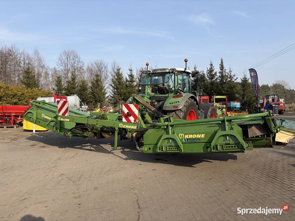 Kosiarka Krone 9140 CV Collect motyl z taśmami mazowieckie Myszyniec