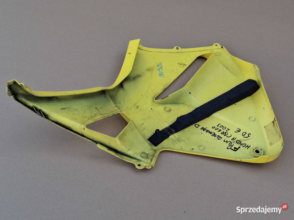 HONDA CBR 600RR BOCZEK PRAWY OWIEWKA OSŁONA Bieleń sprzedam