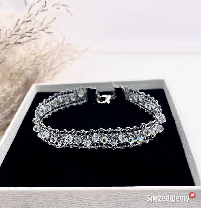 Biżuteria z koronki klockowej Bobowa