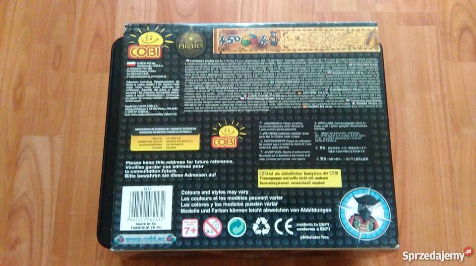 Klocki Cobi Piraci Zagubiony Galeon NOWE Warszawa