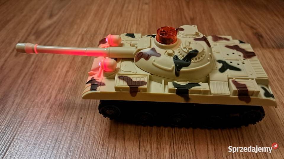 Czołg sterowany na pilota światło dźwięk Zielona Góra