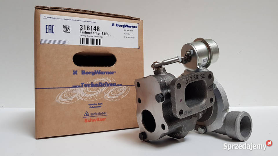 Nowa turbosprężarka SCHWITZER 312193K 312193 Siedlce