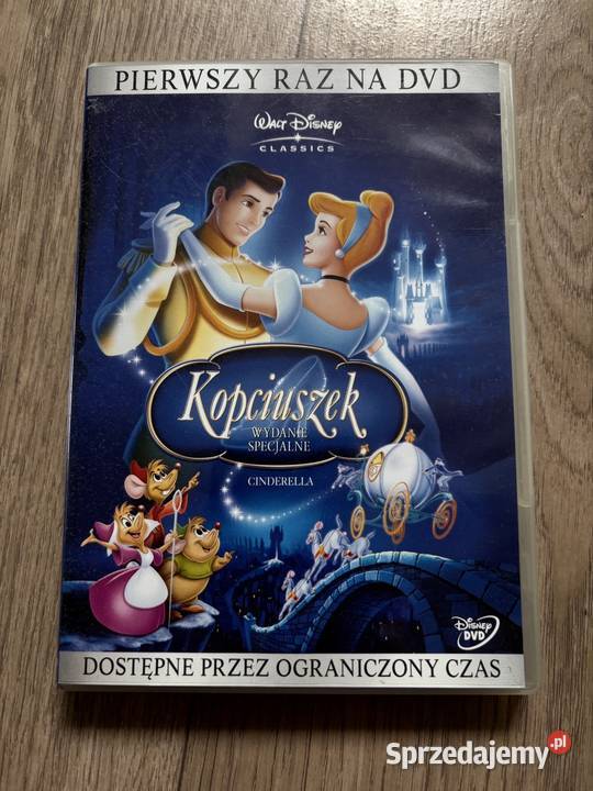 Disney Kopciuszek Kung Fu Panda bajki DVD mazowieckie Warszawa