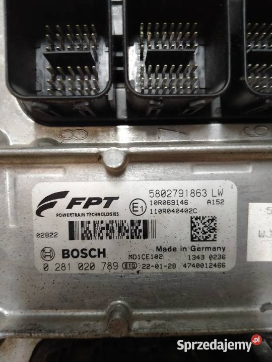 CASE HOLLAND STEROWNIK SILNIKA 5802791863 Kargowa