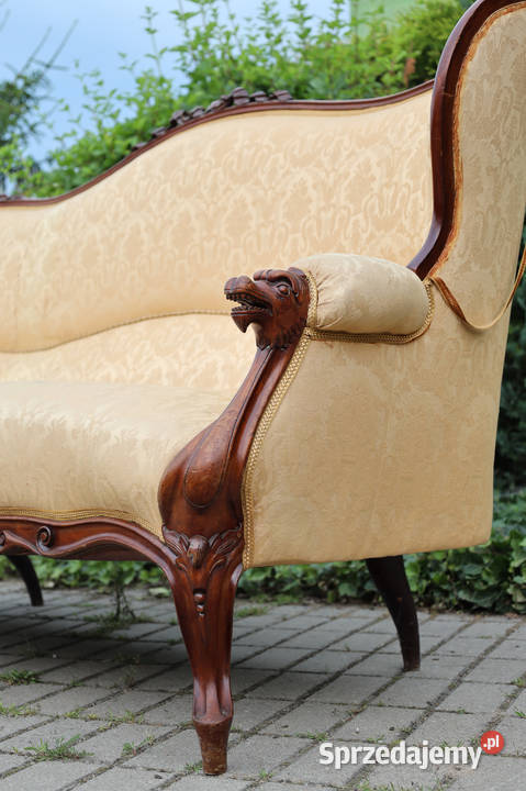 ARTexpert Wygodna sofa Ludwik do renowacji